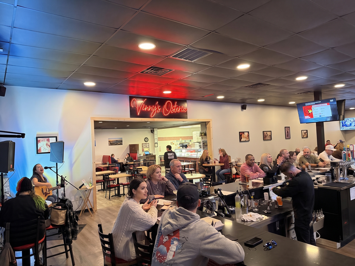 Live music night at Vinny's Osteria