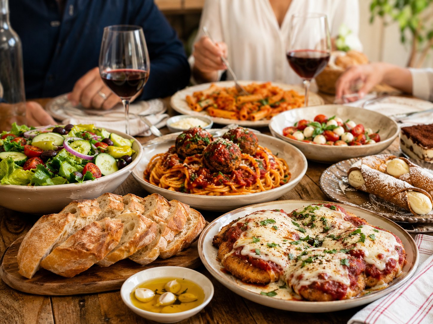 Momma's Sunday Dinner served family style