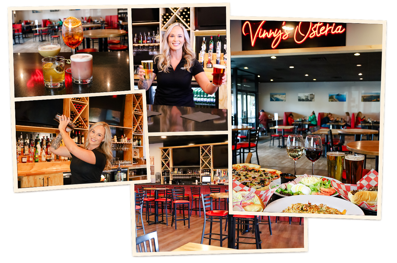 Inside Vinny's Osteria: the bar, the lounge and the cocktail list